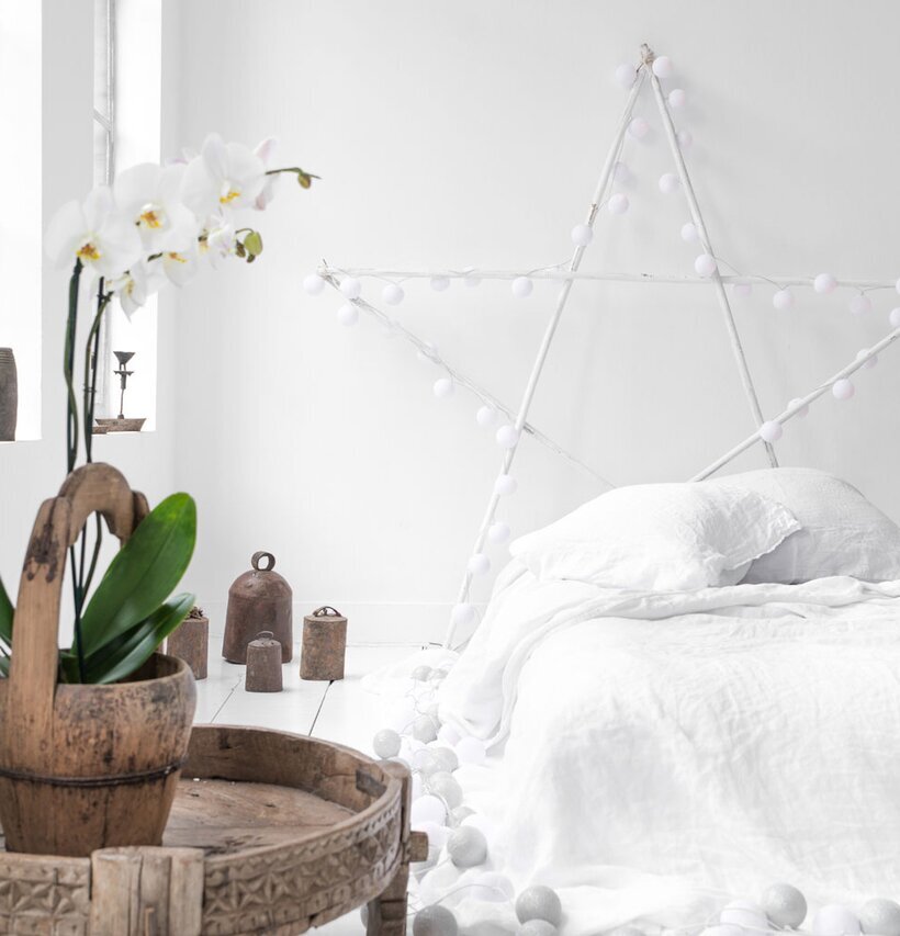 Ljusslinga Happy Lights - Snowball från Happy Lights i sovrum