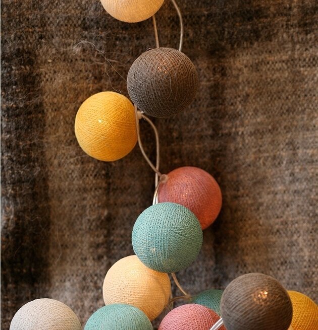 Ljusslinga Happy Lights - Roma från Happy Lights på textil