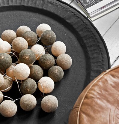 Ljusslinga Happy Lights - Sahara från Happy Lights på fat