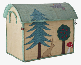 Förvaringshus Happy Forest Theme Medium från Rice
