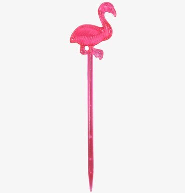Cocktail Sticks Flamingo från Rice med rosa flamingodesign
