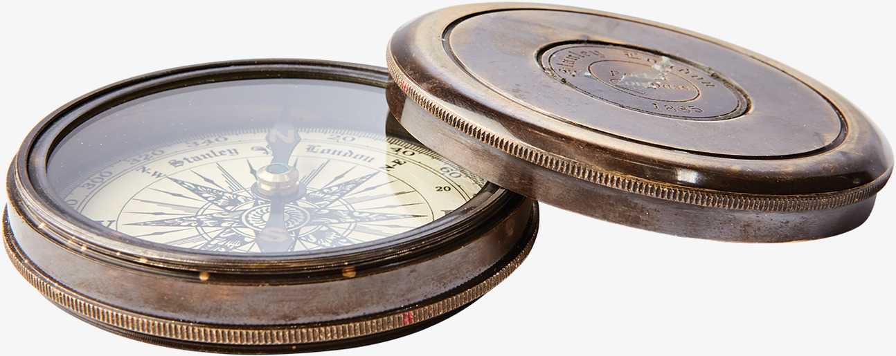 Globetrotter Kompass Mässing från Affari med antik finish