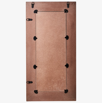 Carve Spegel Brun Affari Speglar Väggspeglar Stående speglar