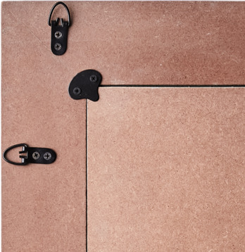 Carve Spegel Brun Affari Speglar Väggspeglar Stående speglar