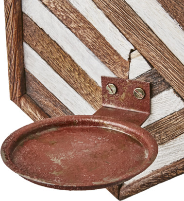 Väggljushållare Vector Brun/Vit 20x60cm från Affari