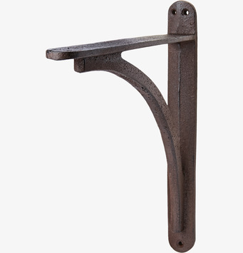 Hyllkonsol Frej Brun/Svart från Affari i rustik design