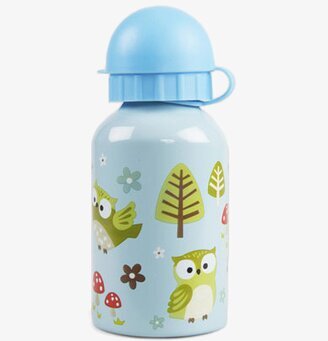 Vattenflaska Uggla från Sass & Belle med ugglor och naturmotiv