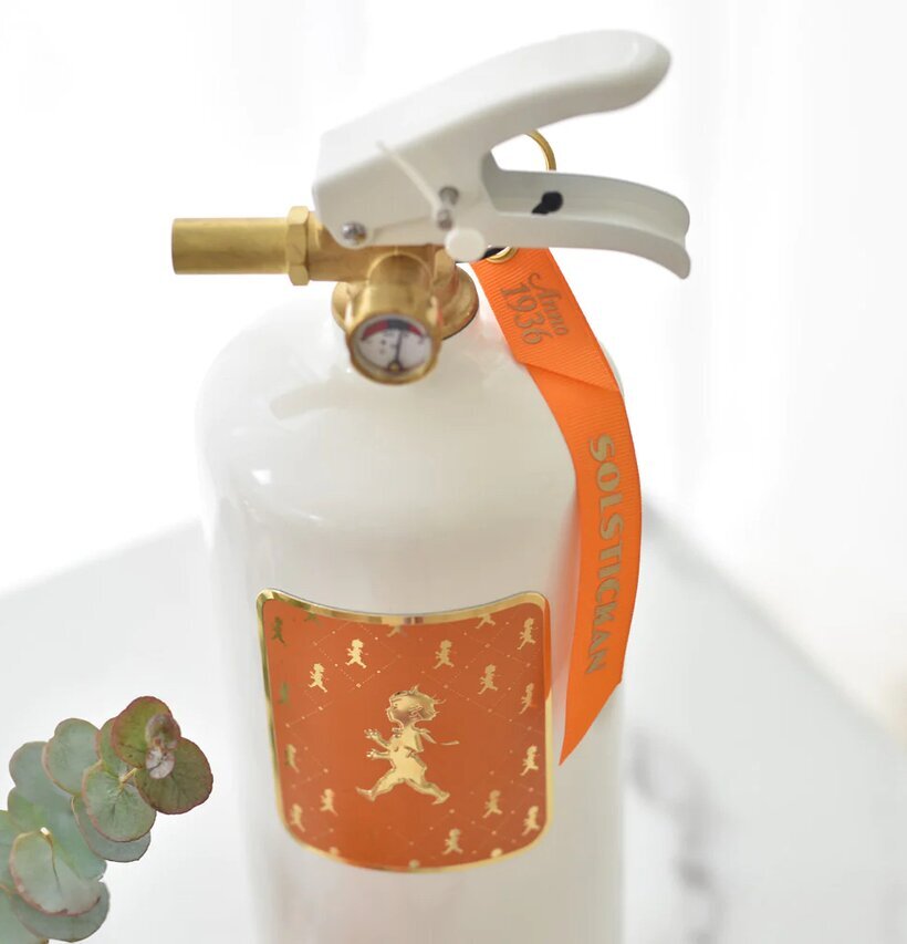 Brandsläckare 2 kg - 2023-års design från Solstickan