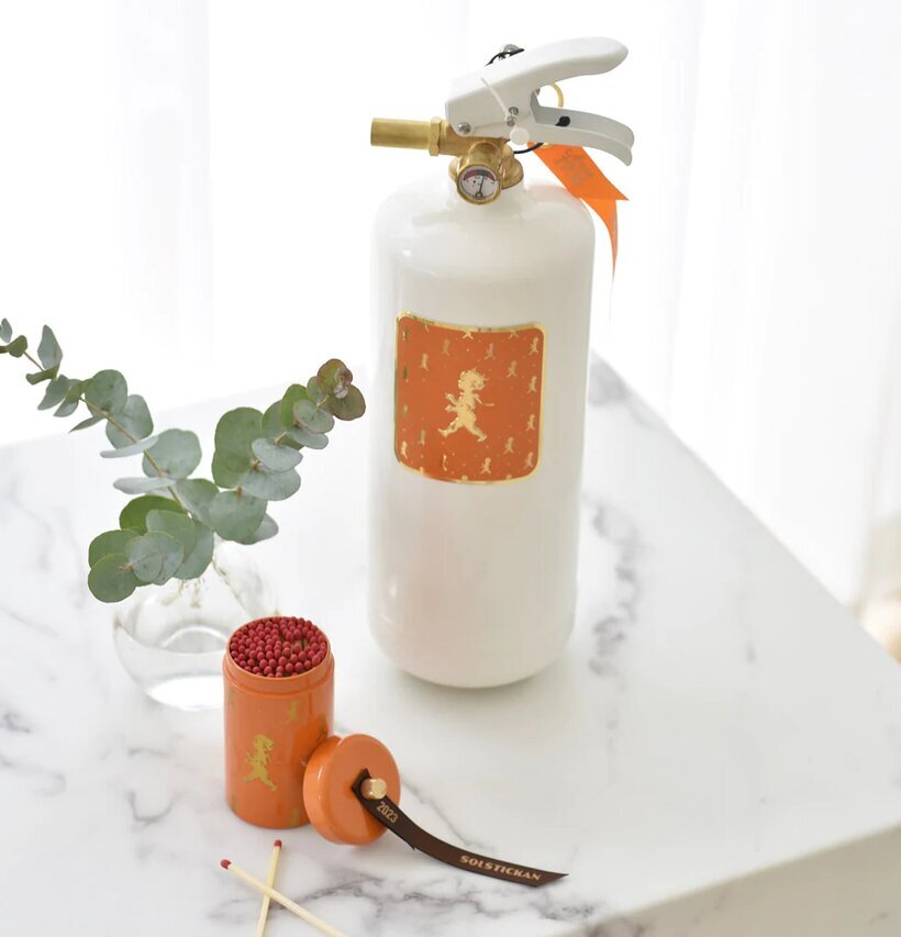 Brandsläckare 2 kg - 2023-års design från Solstickan