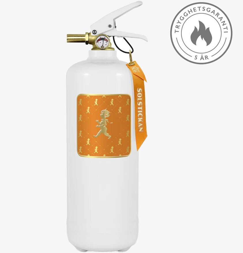 Brandsläckare 2 kg - 2023-års design från Solstickan