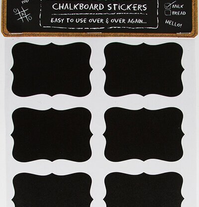 Chalkboard Vintage klistermärken från Sass & Belle för märkning