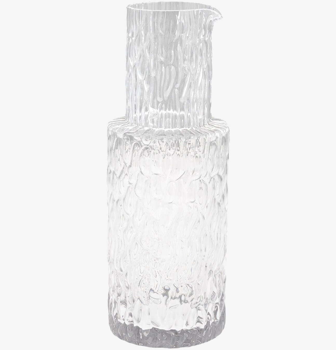 Karaff Prinseryd från Storefactory i klart glas med struktur