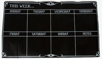 Chalkboard Week Planner från Sass & Belle för veckoplanering