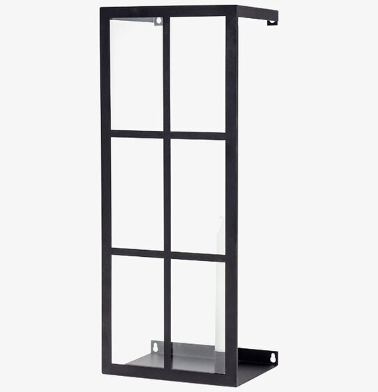 Väggljusstake Bruket Svart från Storefactory i metall