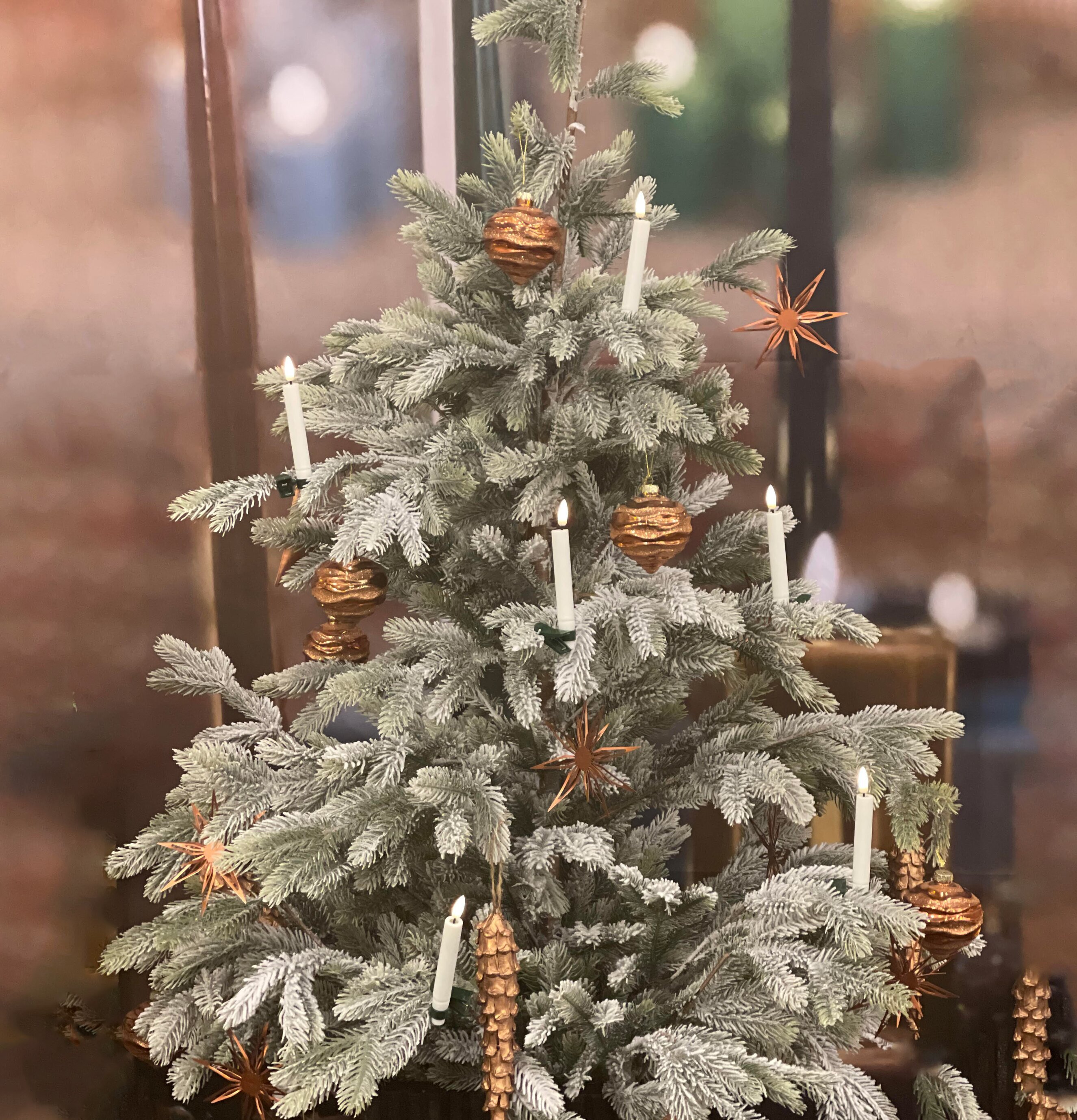 Julgransljus LED Set/6 från Deluxe Homeart på julgran