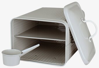 Bild av elegant och funktionell plåtburk för hemmet