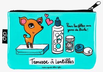 Väska för linser från Derrière la porte med hjortillustration