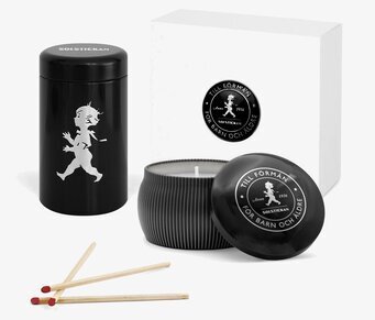 Presentbox Doftljus Cederträ & Tändsticksrör Solstickan Doftljus/doftpinnar Tändstickor