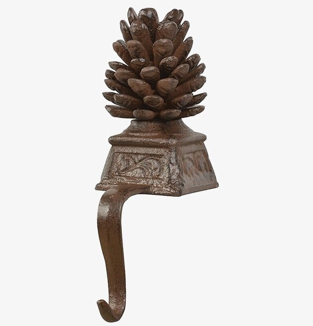 Hängare Julstrumpa Ekollon Gjutjärn från Gardenlife