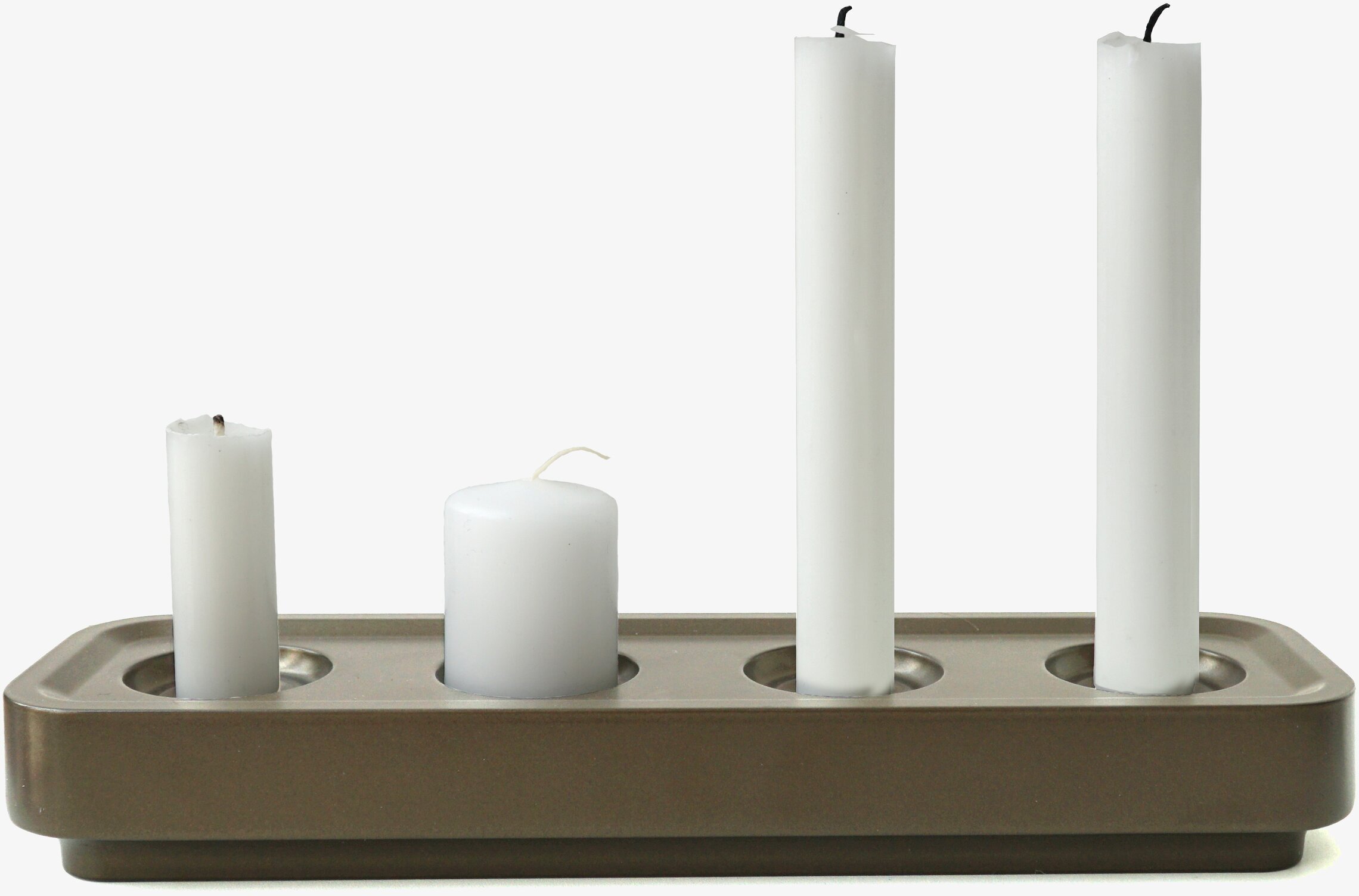 Stumpastaken Long Coffee Bronze ljusstake från Stumpastaken