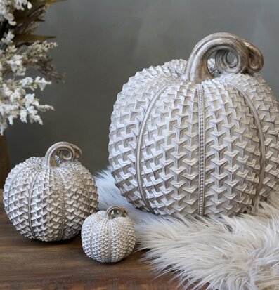 Pumpa Liten Antique Latte från Chic Antique, tre pumpor