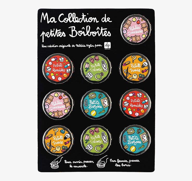 Småburkar från Derriére la porte - färgglada och praktiska