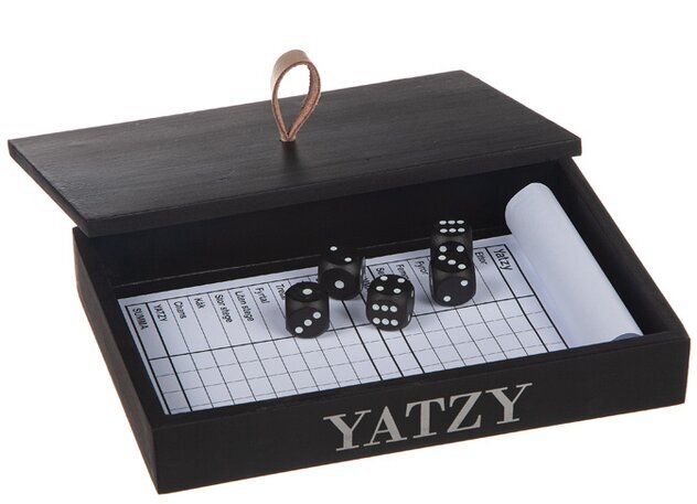Yatzy Inkl Block/Tärningar från Different Design i träbox