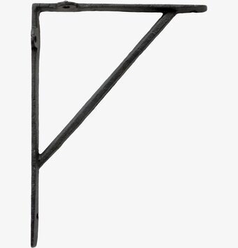 Hyllkonsol Antiksvart 19,5x27cm från Chic Antique