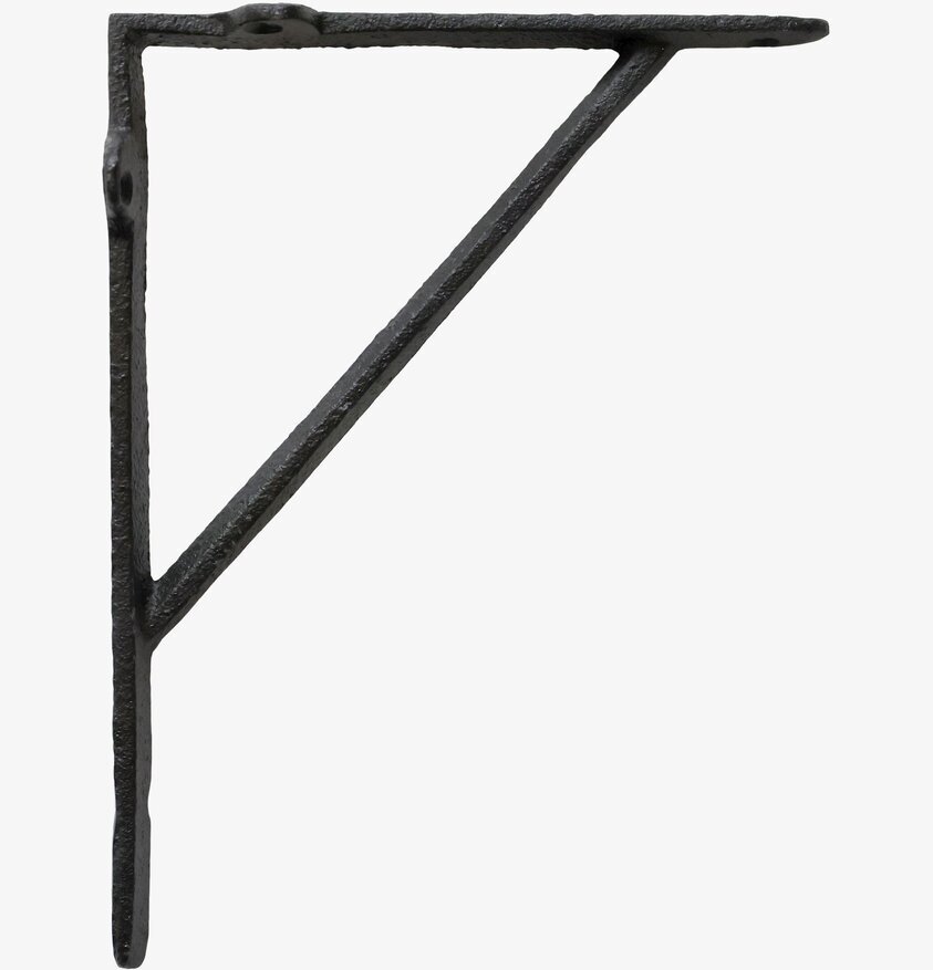 Hyllkonsol Antiksvart 17,5x23cm från Chic Antique i järn