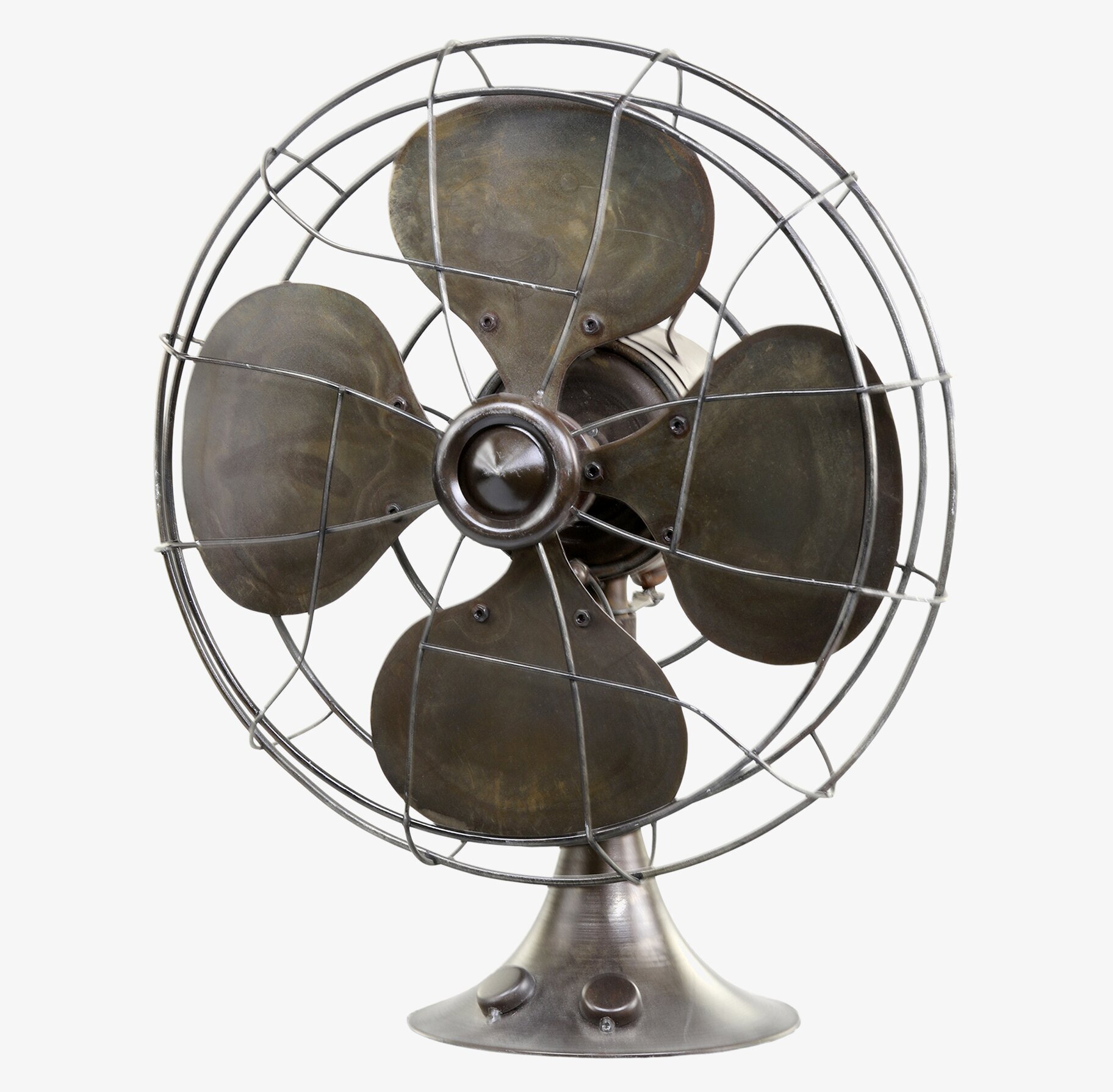 Fläkt Deco Antik Mässing från Chic Antique i retrodesign