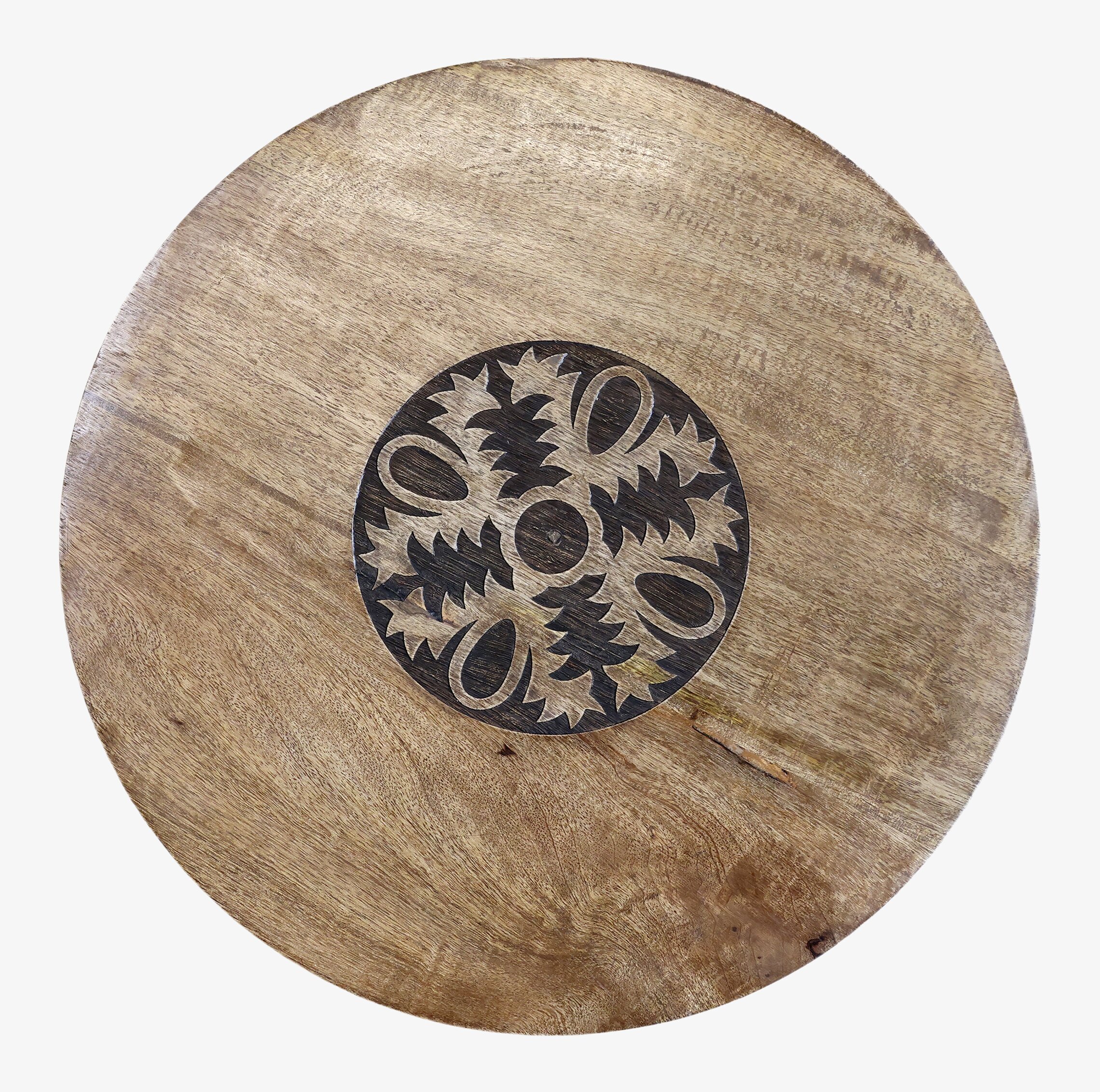 Tapasfat Med Roterande Fot från Chic Antique i trä