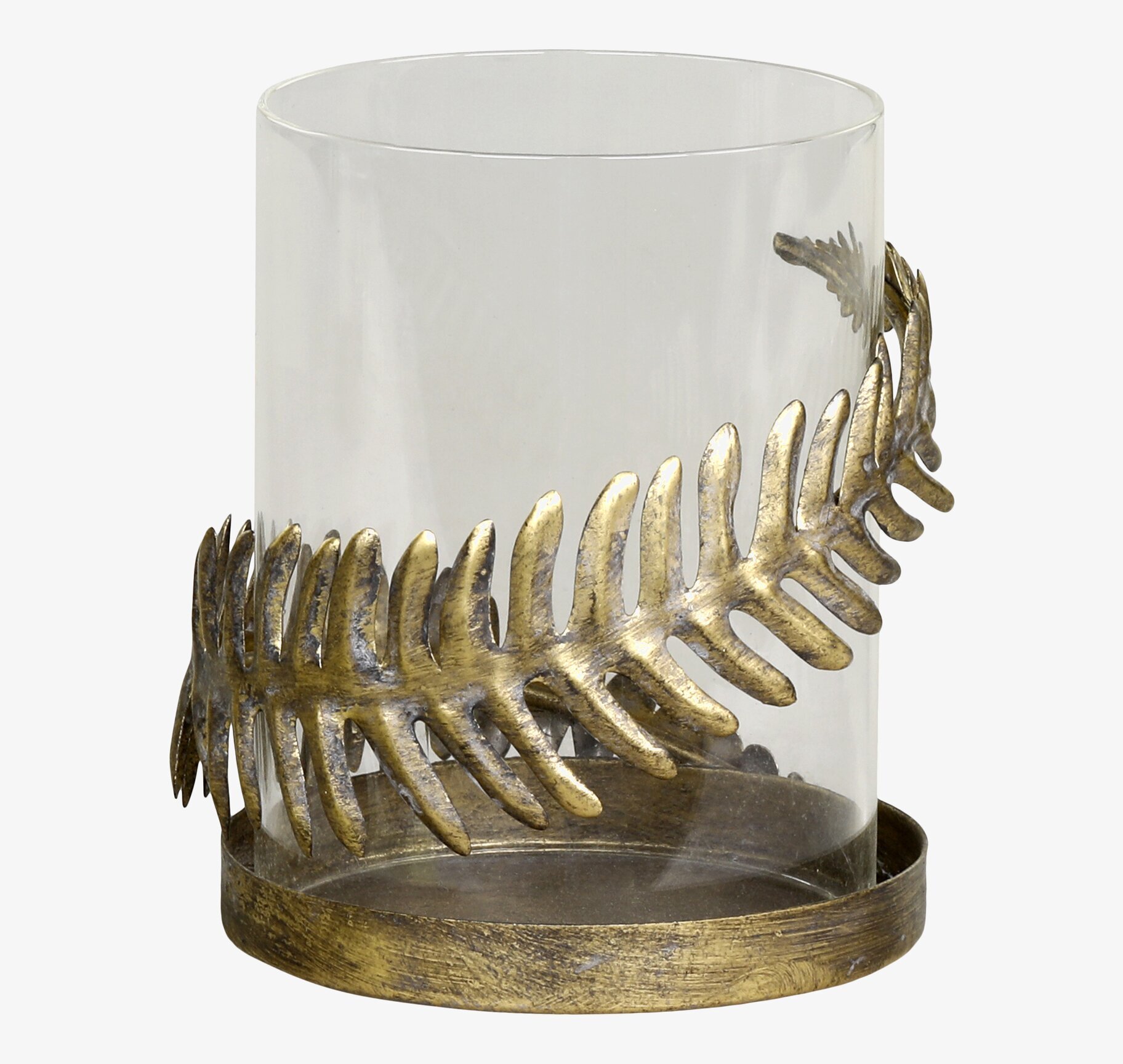 Ljushållare Blad Antik Mässing Liten från Chic Antique