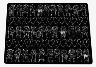 Tallriksunderlägg Pure Friends Svart från Poul Pava