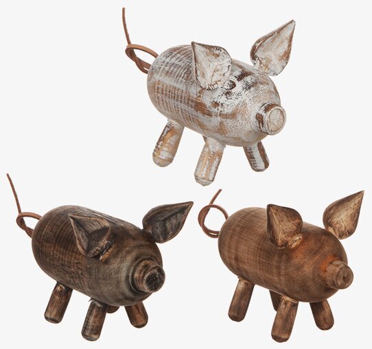 Gris Trä från Different Design i tre färger på vit bakgrund