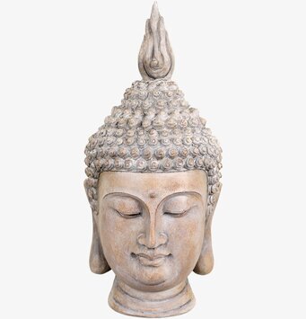 Peaceful Buddha från Chic Antique, dekorativ staty med patina