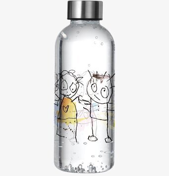 Vattenflaska Icons från Poul Pava med lekfulla teckningar