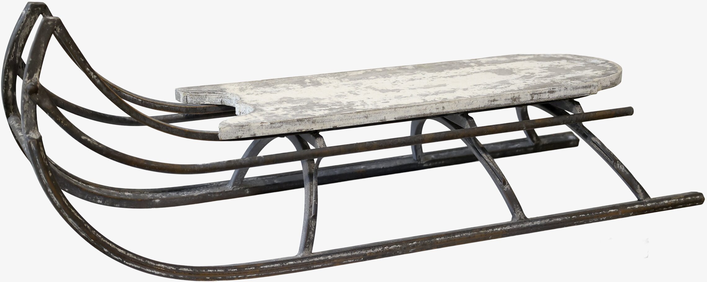 Kälke Natur Vintage från Chic Antique med trä och metall