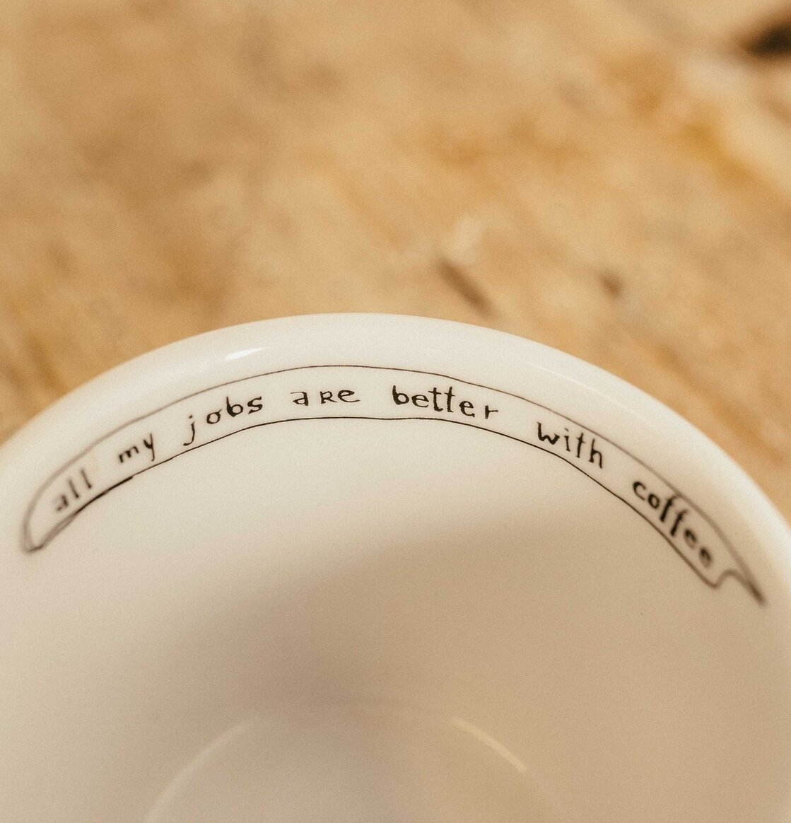 Porslinsmugg Steve - The Apple Man från PolonaPolona