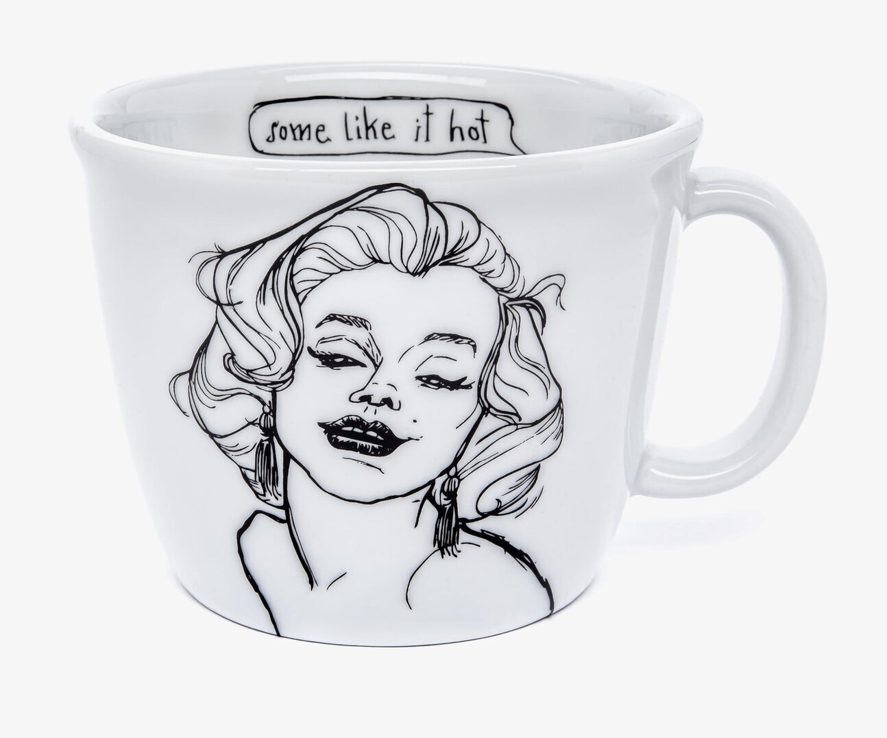 Porslinsmugg Marilyn - Some Like It Hot från PolonaPolona