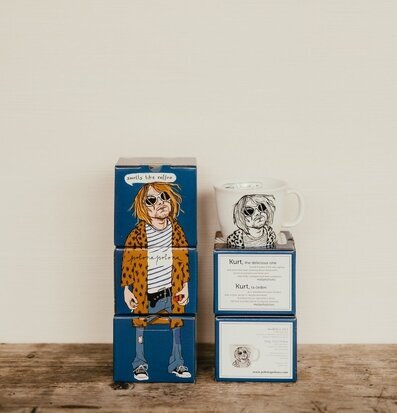 Porslinsmugg Kurt - The delicious one från PolonaPolona