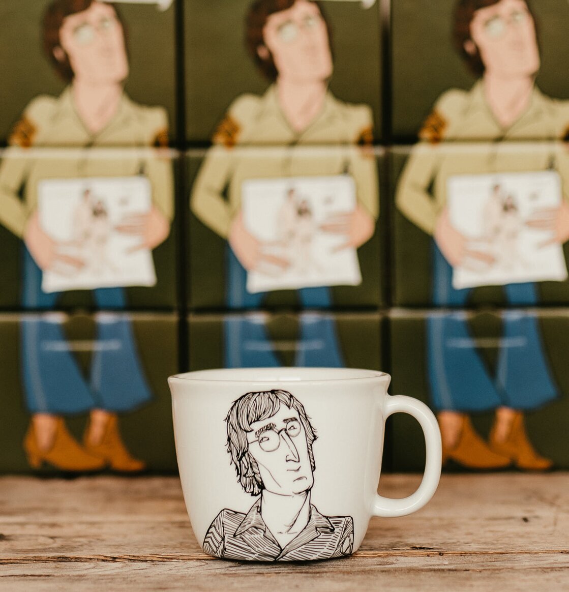 Porslinsmugg John - Imagine There's No Coffee?! från PolonaPolona