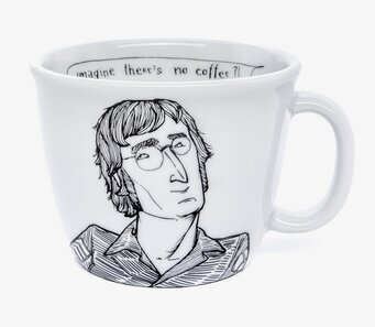 Porslinsmugg John - Imagine There's No Coffee?! från PolonaPolona