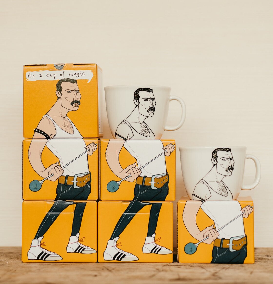 Porslinsmugg Freddie - The fandango dancer från PolonaPolona