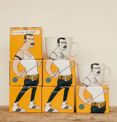 Porslinsmugg Freddie - The fandango dancer från PolonaPolona