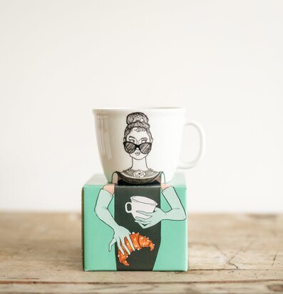 Porslinsmugg Audrey - The Fair One från PolonaPolona