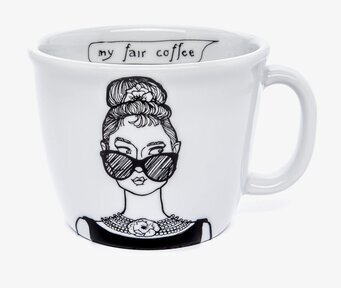 Porslinsmugg Audrey - The Fair One från PolonaPolona