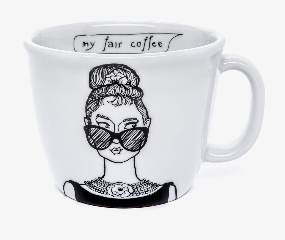 Porslinsmugg Audrey - The Fair One från PolonaPolona