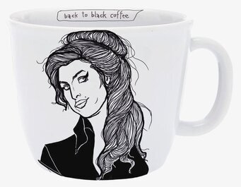 Porslinsmugg Amy - The Muse från PolonaPolona med illustration