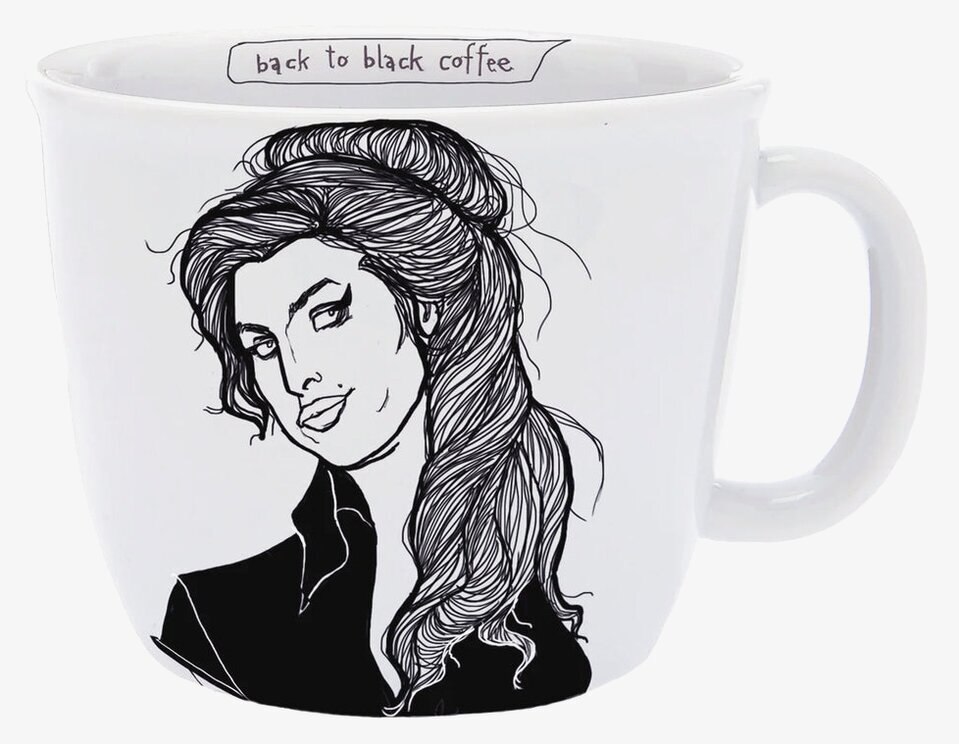 Porslinsmugg Amy - The Muse från PolonaPolona med illustration