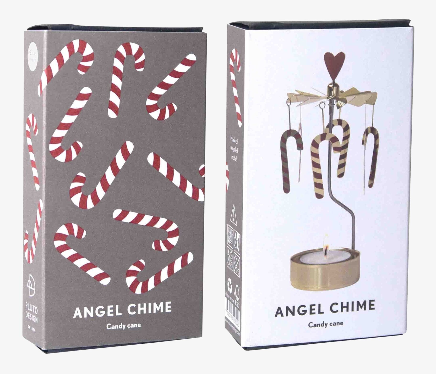 Änglaspel Polkagris från Pluto Produkter med polkagrisar